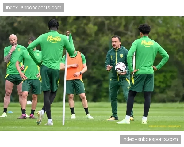 镜头捕捉：南特主帅因对判罚不满被主裁判出示红牌罚上看台